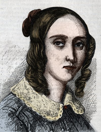 Portrait de Louise Farrenc 1804-1875. Pianiste, compositrice, enseignante française. - Anonymous Anonymous