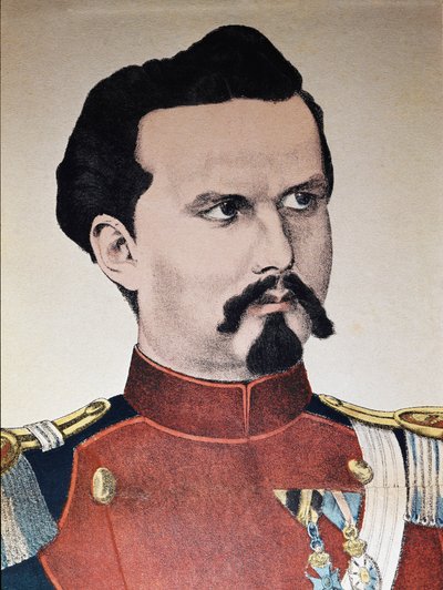 Portrait de Louis II de Bavière - Anonymous Anonymous