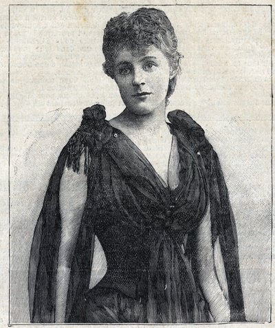 Portrait de Maud Gonne - Anonymous Anonymous