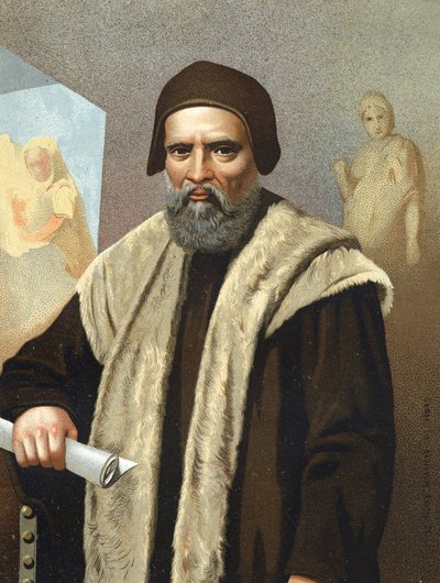 Portrait de Michel-Ange Buonarroti dit Michel-Ange - Anonymous Anonymous