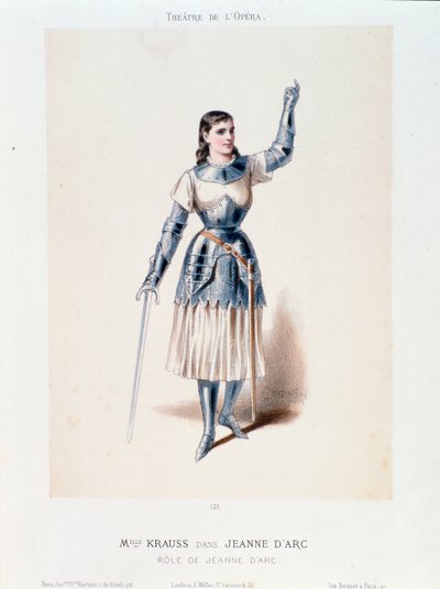 Portrait de Mlle Krauss, dans l