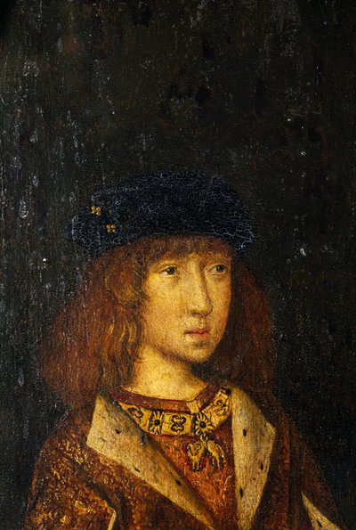 Portrait de Philippe Ier de Castille, dit Le Beau, Roi Consort de Castille et Léon - Anonymous Anonymous