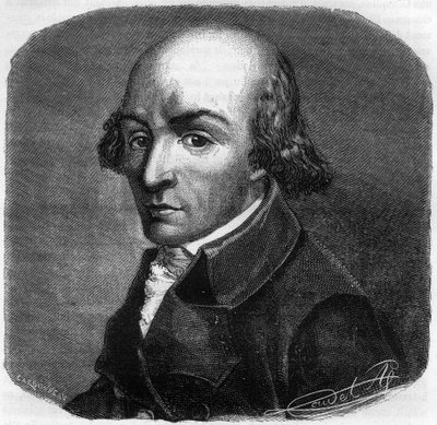 Portrait de Pierre Florent Louvet, dit Louvet de la Somme (1757-1818), homme politique français - Gravure dans « Histoire des Girondins » par Alphonse de Lamartine (1790-1869) 1865-1866 - Collection privée - Anonymous Anonymous