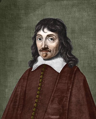Portrait de René Descartes (1596-1650) - Anonymous Anonymous