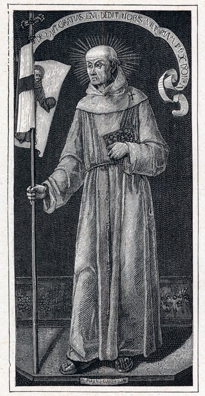 Portrait de Saint Jean de Capistran (Giovanni da Capestrano) (1386-1456), franciscain italien. D