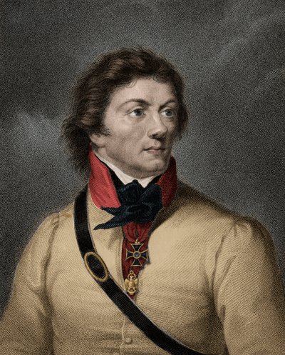 Portrait de Thaddeus Kosciuszko, soldat polonais (1746-1817) - Anonymous Anonymous