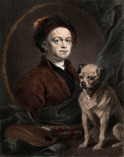 Portrait de William Hogarth - Anonymous Anonymous