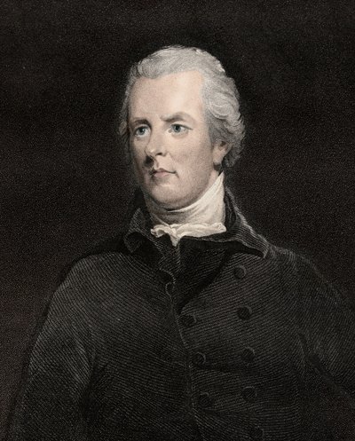 Portrait de William Pitt le Jeune (1759-1806), Premier ministre britannique - Anonymous Anonymous