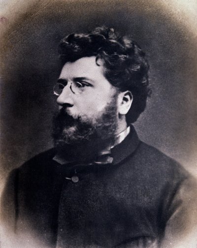 Portrait du compositeur anglais Georges Bizet - Anonymous Anonymous