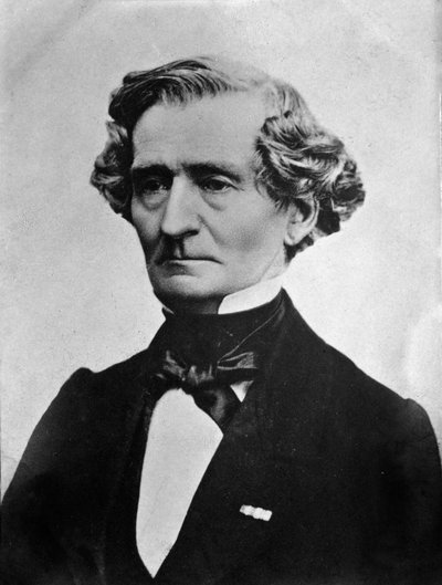 Portrait du compositeur anglais Hector Berlioz - Anonymous Anonymous