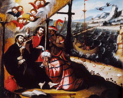 Représentation de saint François Xavier - Anonymous Anonymous
