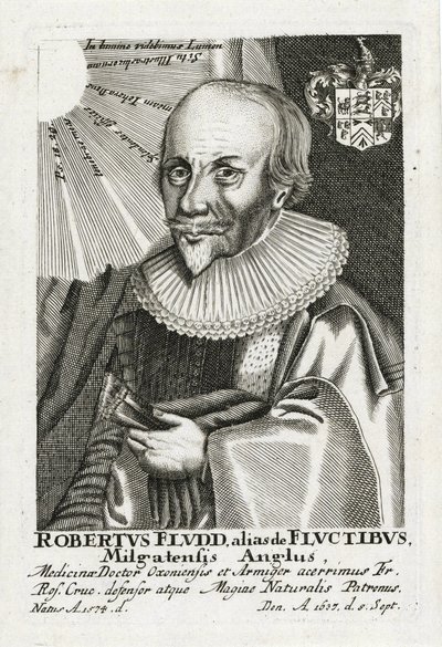 Robert Fludd (1574-1637) (Robertus de Fluctibus) - Anonymous Anonymous