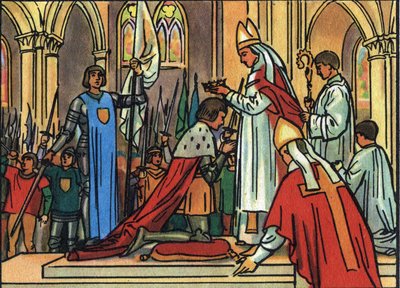 Sacré du roi Charles VII (1422-1461) par l