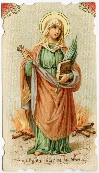 Sainte Agathe de Sicile - Anonymous Anonymous