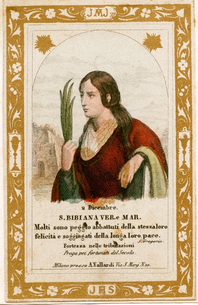 Sainte Bibiane - Anonymous Anonymous