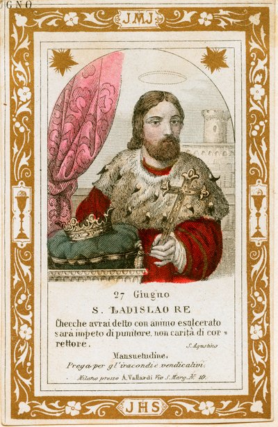 Saint Ladislas Ier de Hongrie - Anonymous Anonymous
