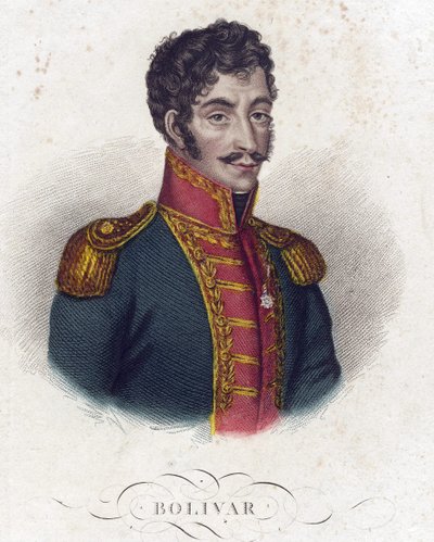 Simon Bolivar (1783-1830) - Anonymous Anonymous