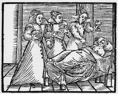 Somnic malefice - « Compendium Maleficarum », traite des sorcières, de leurs maléfices et de leurs sortilèges par Francesco Maria Guazzo ou Guaccio ou Guaccius (15?? -16??) 1608 Collection privée - Anonymous Anonymous