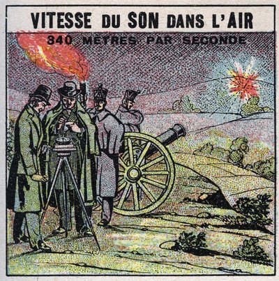 Énergie sonore : vitesse du son dans l