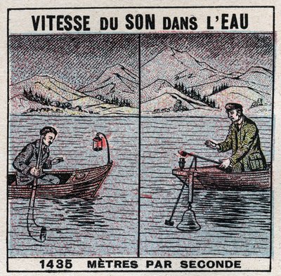 Énergie sonore : vitesse du son dans l