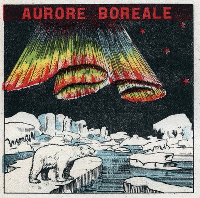 Magnétisme terrestre: aurore boréale dans l