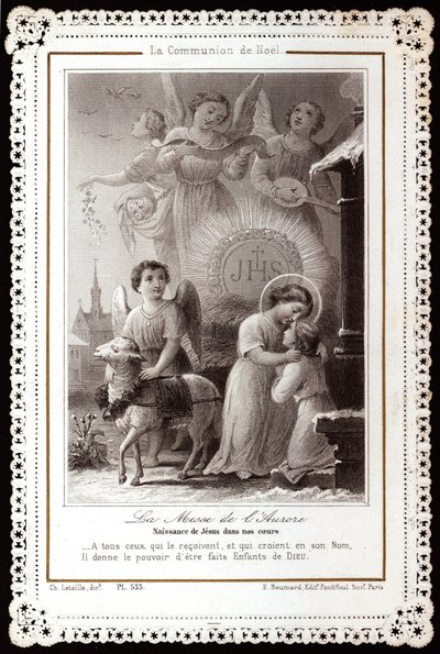 La communion de Noël. La messe de l