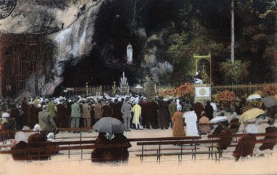La grotte de Lourdes - Hautes-Pyrénées (65) vers 1900 - Anonymous Anonymous