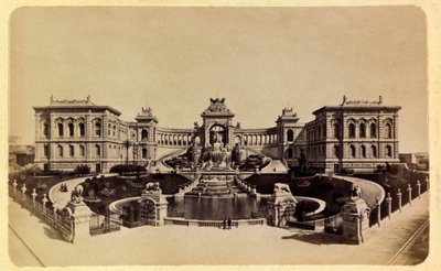 La ville de Marseille et ses environs vers 1885-1890 : Le Palais Longchamp (Musée des Beaux-Arts) - Anonymous Anonymous