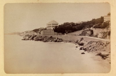 La ville de Marseille et ses environs vers 1885-1890 : La route de la Corniche - Anonymous Anonymous