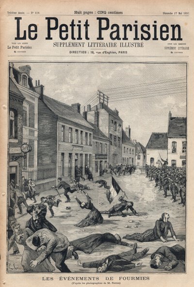 La fusillade de Fourmies dans le Nord-Pas-de-Calais par l