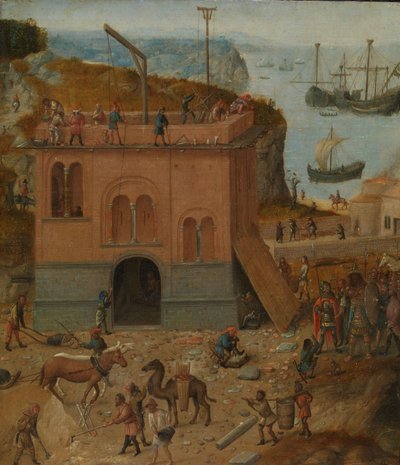 La tour de Babel, c.1490 - Anonymous Anonymous