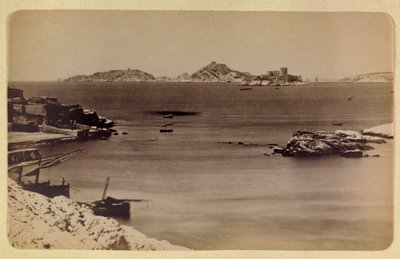 La ville de Marseille et ses environs vers 1885-1890 : le château d