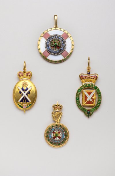 Ordre du Chardon - Insigne du héraut des armes écossaises, milieu du XVIIIe siècle - Anonymous Anonymous