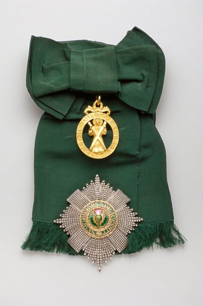Ordre du Chardon - Insigne, modèle prescrit, fabriqué par John James Eddington (Londres) - Anonymous Anonymous