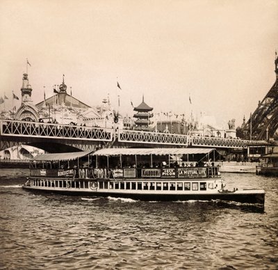 Exposition Universelle de 1900 à Paris : Le pont d