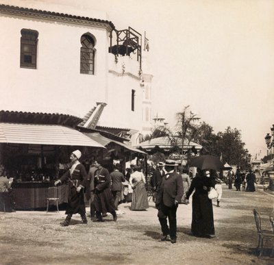 Exposition Universelle de 1900 à Paris : La rue du Caire - Collection privée - Anonymous Anonymous