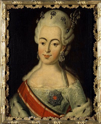 Wilhelmine Louise de Hesse Darmstadt (1755-1776) - grande-duchesse de Russie sous le nom de Natalia Alexeievna - Anonymous Anonymous