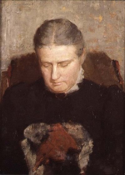 Femme cousant - Anonymous Anonymous