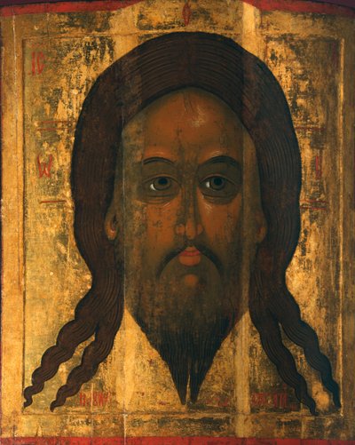 Saint Mandylion Le Vernicle, 1447 - Anonymous Russian icon painter