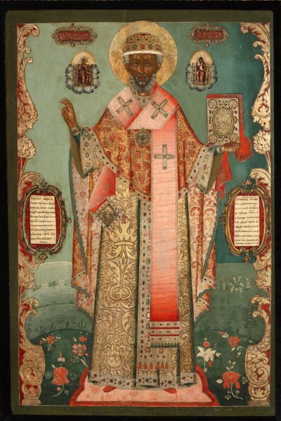 Saint Nicolas de Zaraysk, début 18e siècle - Anonymous Russian icon painter