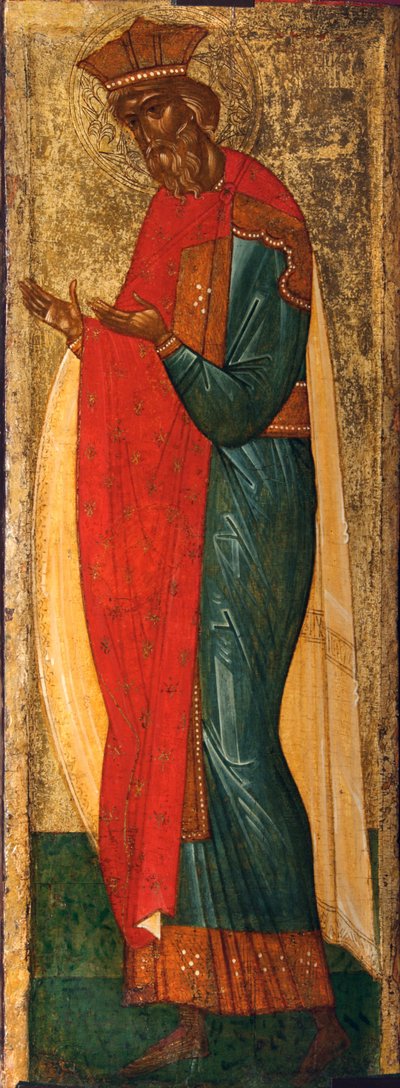 Saint Vladimir de Kiev, début du 15ème siècle - Anonymous Russian icon painter