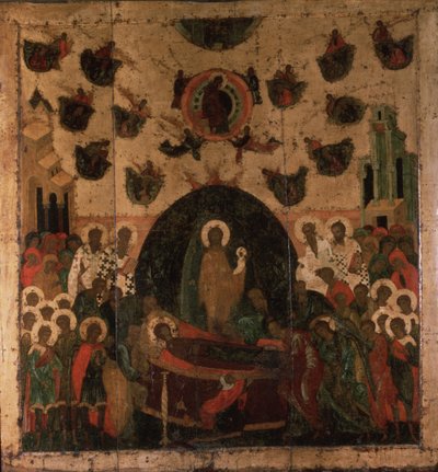 La Dormition de la Vierge, vers 1479 - Anonymous Russian icon painter