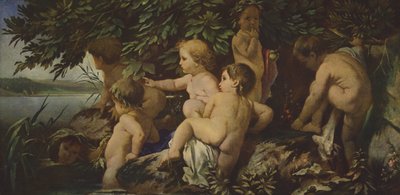Enfants se baignant - Anselm Feuerbach