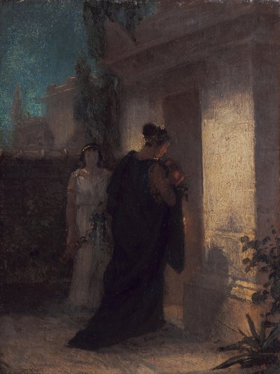 Femme en deuil (Antigone) - Anselm Feuerbach