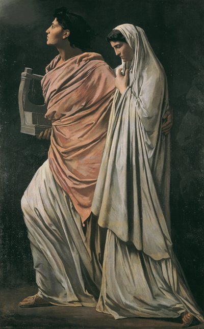 Orphée et Eurydice - Anselm Feuerbach