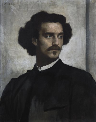 Autoportrait, 1873 - Anselm Feuerbach