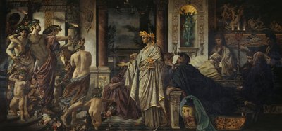 Le Symposium Deuxième Version, vers 1871-1874 - Anselm Feuerbach