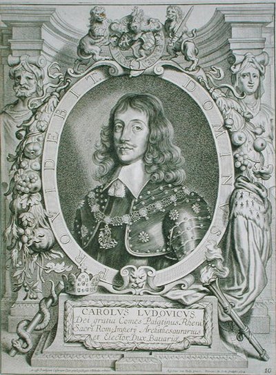 Charles Louis (1617-80) Électeur Palatin, de 