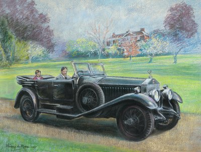 Rolls Royce 1927 appartenant à M. H V Durose, Warwickshire - Anthea Durose
