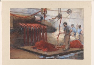 Dans la teinturerie rouge - Anthon Gerhard Alexander van Rappard